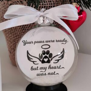 Your paws were ready but my heart was not