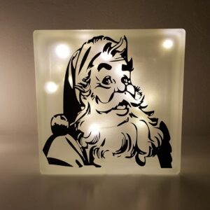 Lyssten med julemotiv