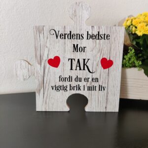 Puzzle brik til Verdens bedste Mor-mit liv