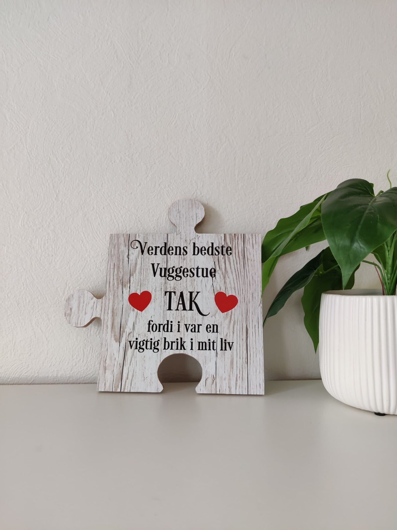 Puzzle brik til Verdens bedste Vuggestue-mit liv Puzzle brik til Verdens bedste Vuggestue-mit liv