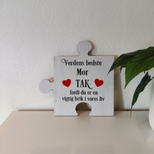 Puzzle brik til "Verdens bedste Mor" - vores liv